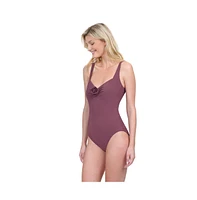 Gottex Women's Rosebud Sweetheart Neck One Piece Swimsuit