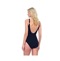 Gottex Women's Water Lily High Neck One Piece Mastectomy Swimsuit