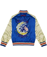 Authmade x Nba Men's and Women's Blue/Cream Asian Pacific Islander Dreamer Full-Zip Jacket