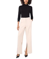 Vince Camuto Women's Wide-Leg Split-Hem Trousers