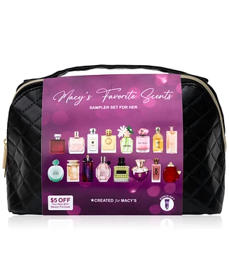 18-Pc. Fragrance Sampler Set For Her, Created for Macy's