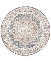 Safavieh Pyramid PYR268B 6'7"x6'7" Round Area Rug