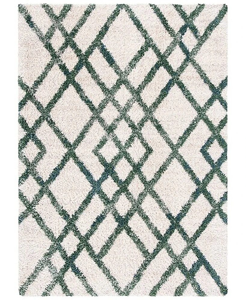 Safavieh Berber Shag 100 BER214C 5'3"x7'6" Area Rug