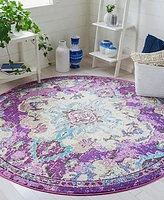 Safavieh Madison 400 MAD484V 6'7"x6'7" Round Area Rug