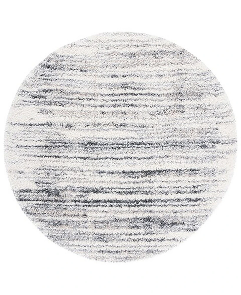 Safavieh Fontana Shag FNT850A 5'3"x5'3" Round Area Rug