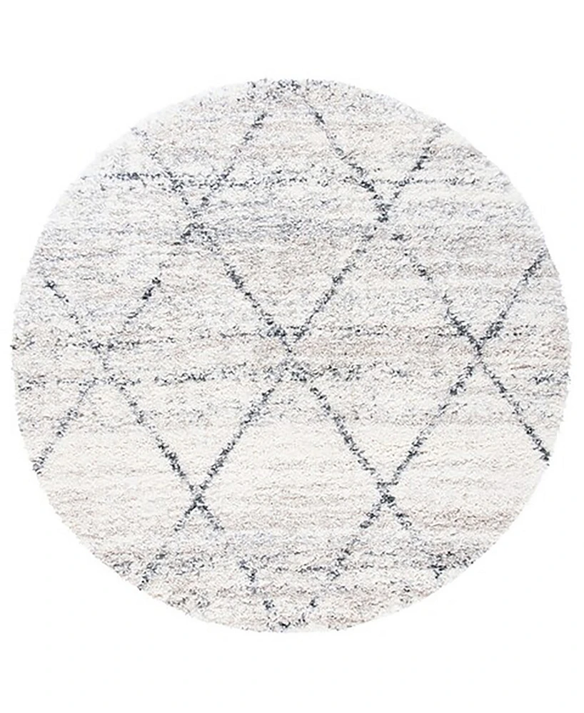 Safavieh Fontana Shag FNT886F 3'x3' Round Area Rug