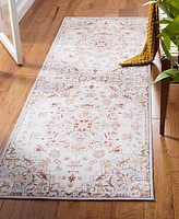 Safavieh Tucson Washable TSN103B 2'6"x12' Runner Area Rug