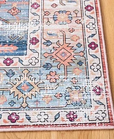 Safavieh Tucson Washable TSN109B 5'x5' Square Area Rug