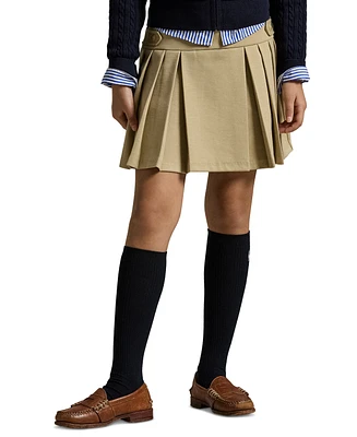 Polo Ralph Lauren Big Girls Pleated Ponte Skort