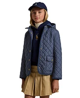 Polo Ralph Lauren Big Girls Quilted Water-Repellent Barn Jacket