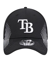 New Era Men's Black Toronto Blue Jays Active Dash Mark 39THIRTY Flex Hat