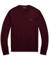 Polo Ralph Lauren Men's Washable Wool V-Neck Sweater