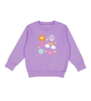 Sweet Wink Toddler Girls Happy Doodle Sweatshirt