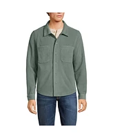 Lands' End Men's Anyweather Fleece Shirt Jacket