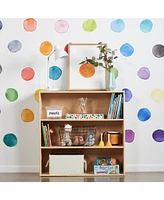 ECR4Kids Streamline 3-Shelf Storage Cabinet, 36in, Natural, 1