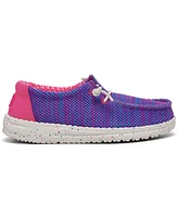 Hey Dude Toddler Girls Wendy Stretch Mesh Casual Moccasin Sneakers from Finish Line