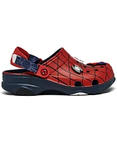 Crocs Little Kids Spider-Man All-Terrain Classic Clogs from Finish Line