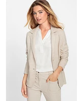 Olsen Women's Merino Wool Blend Blazer