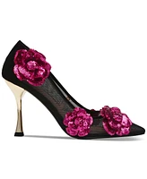 Betsey Johnson Women's Rossa Rosette Embellished Stiletto Pumps