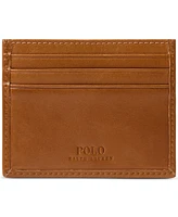 Polo Ralph Lauren Men's Allover Pony Leather Card Case