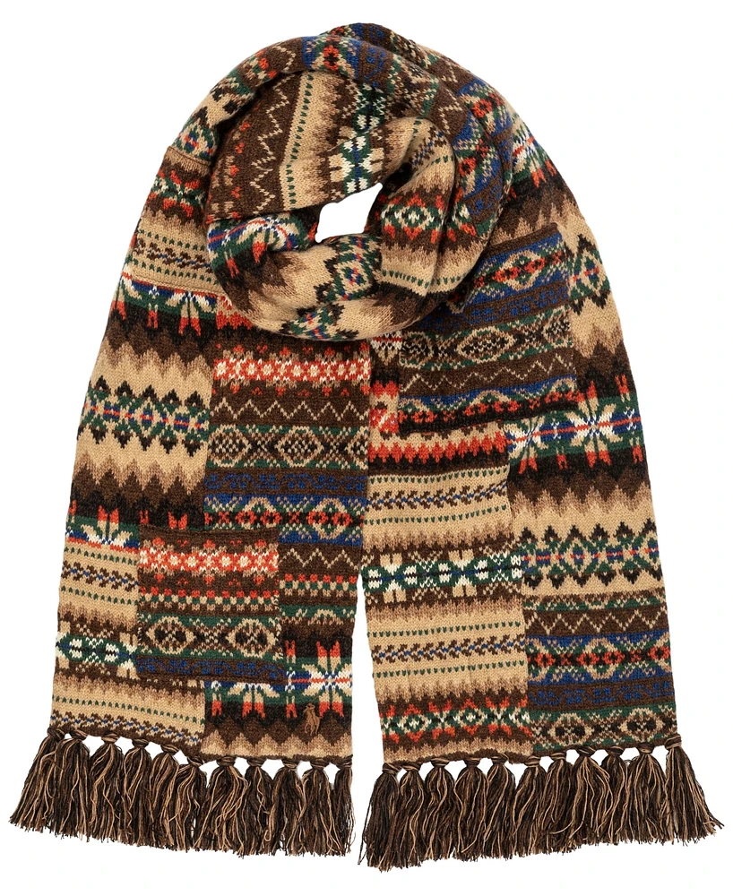 Polo Ralph Lauren Men's Fair Isle Scarf