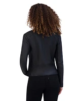 Glenbrook Lightweight Women's Leather Racer Jacket