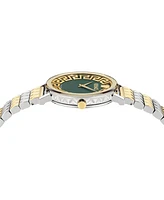 Versace Women's Swiss Daedalus Two-Tone Stainless Steel Bracelet Watch 35mm