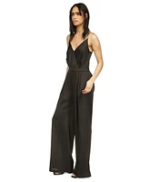 Michael Kors Women's V-Neck Sleeveless Jumpsuit