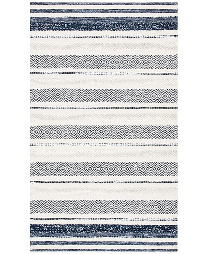 Safavieh Striped Kilim Ii STK502A 6'x9' Area Rug