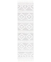 Safavieh Moroccan Tassel Shag MTS640A 2'3"x10' Runner Area Rug