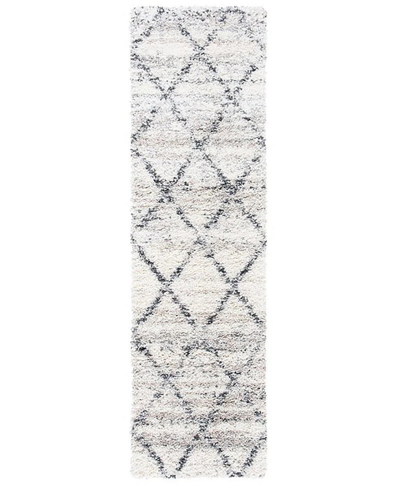 Safavieh Fontana Shag FNT886F 2'3"x20' Runner Area Rug