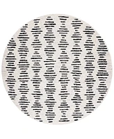 Safavieh Tulum Ii TUL644A 4'x4' Round Area Rug