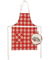 Macy's Thanksgiving Day Parade Apron and Pot Holder Set, Created for Macy's