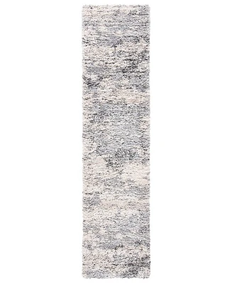 Safavieh Berber Shag 100 BER272A 2'x22' Runner Area Rug