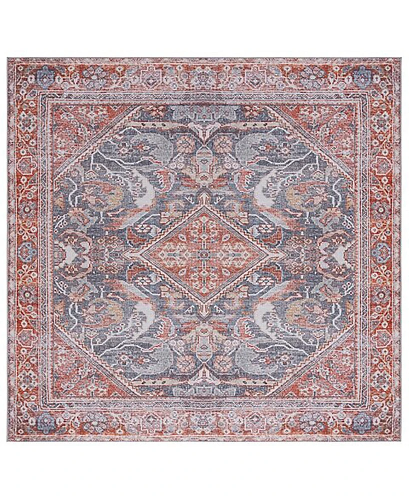 Safavieh Tucson Washable TSN125F 6'x6' Square Area Rug