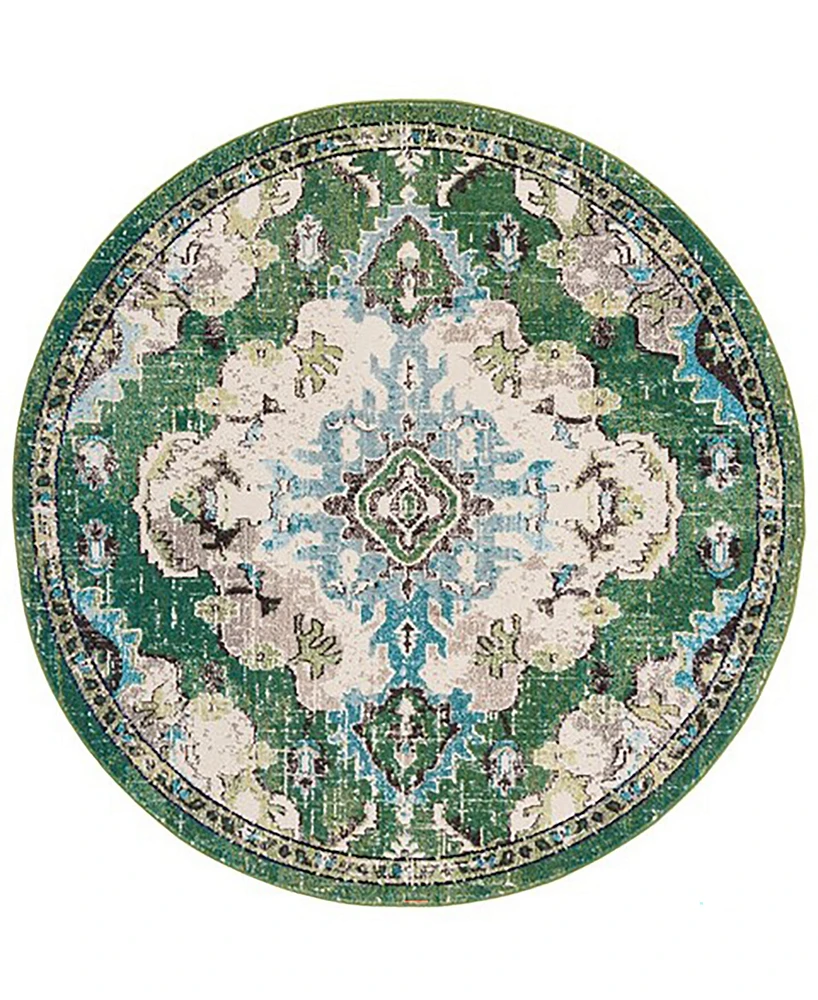 Safavieh Madison 400 MAD484Y 5'x5' Round Area Rug