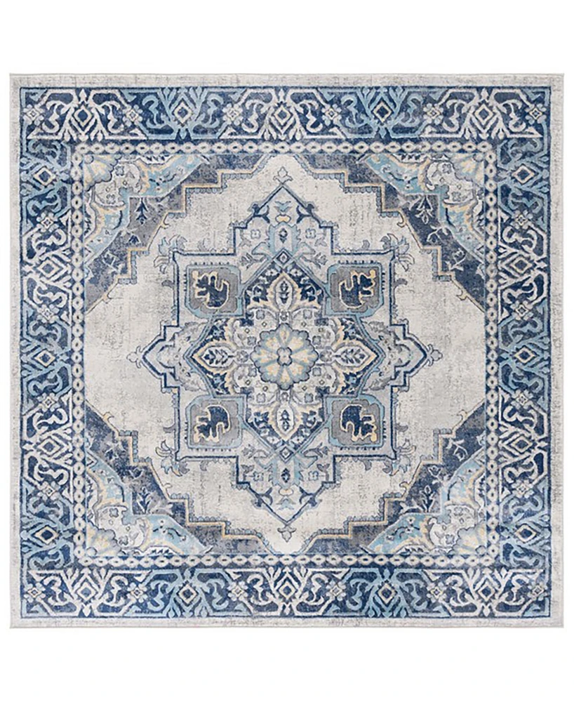 Safavieh Brentwood Ii BNT874M 6'7"x6'7" Square Area Rug