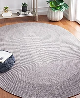 Safavieh Braided BRA220F 4'x6' Oval Area Rug