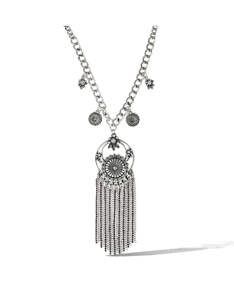 Jessica Simpson Tassel Statement Necklace