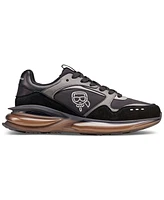 Karl Lagerfeld Paris Men's Side Head Profile Runner Sneaker