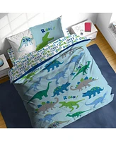 Sunny Side Up Dino Roar Full Bed Set