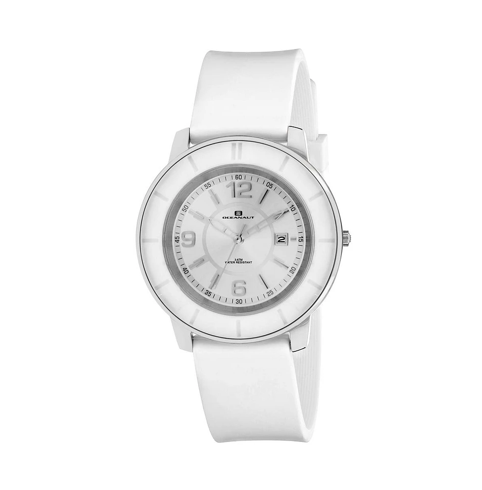 Oceanaut Women's Satin Silver Dial Watch - OC0810