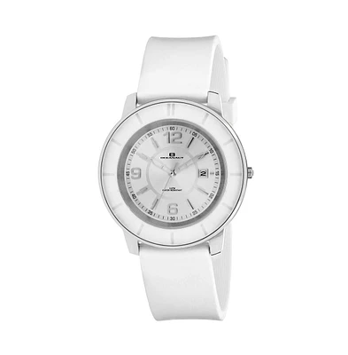 Oceanaut Women's Satin Silver Dial Watch - OC0810