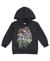 Monster Jam Little Boys Grave Digger Mutt Megalodon Fleece Pullover Hoodie & Pants to