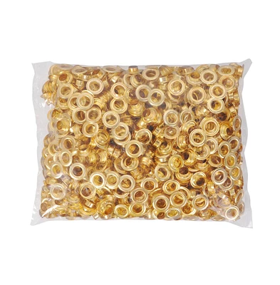 Yescom 1000pcs 1/2” Size 4 Grommet & Washers Kit Leather Bags Poster Banner Eyelets