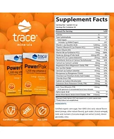 Trace Minerals Power Pak Electrolyte Powder Packets | 1200 mg Vitamin C, Zinc, Magnesium | Boost Immunity