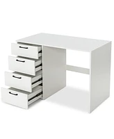 Sugift 43.5 Inch Computer Desk with 4 Large Drawers