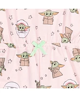 Starwars Baby Girls Star Wars Baby Yoda Sleeveless Romper