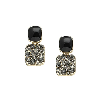 Sohi Women's Stone Drop Earrings