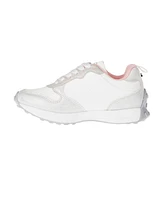 Bebe Little and Big Girls Emboss Scripts Jogger Sneaker